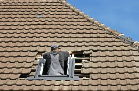Pose de velux - Amfreville-la-Mi-Voie